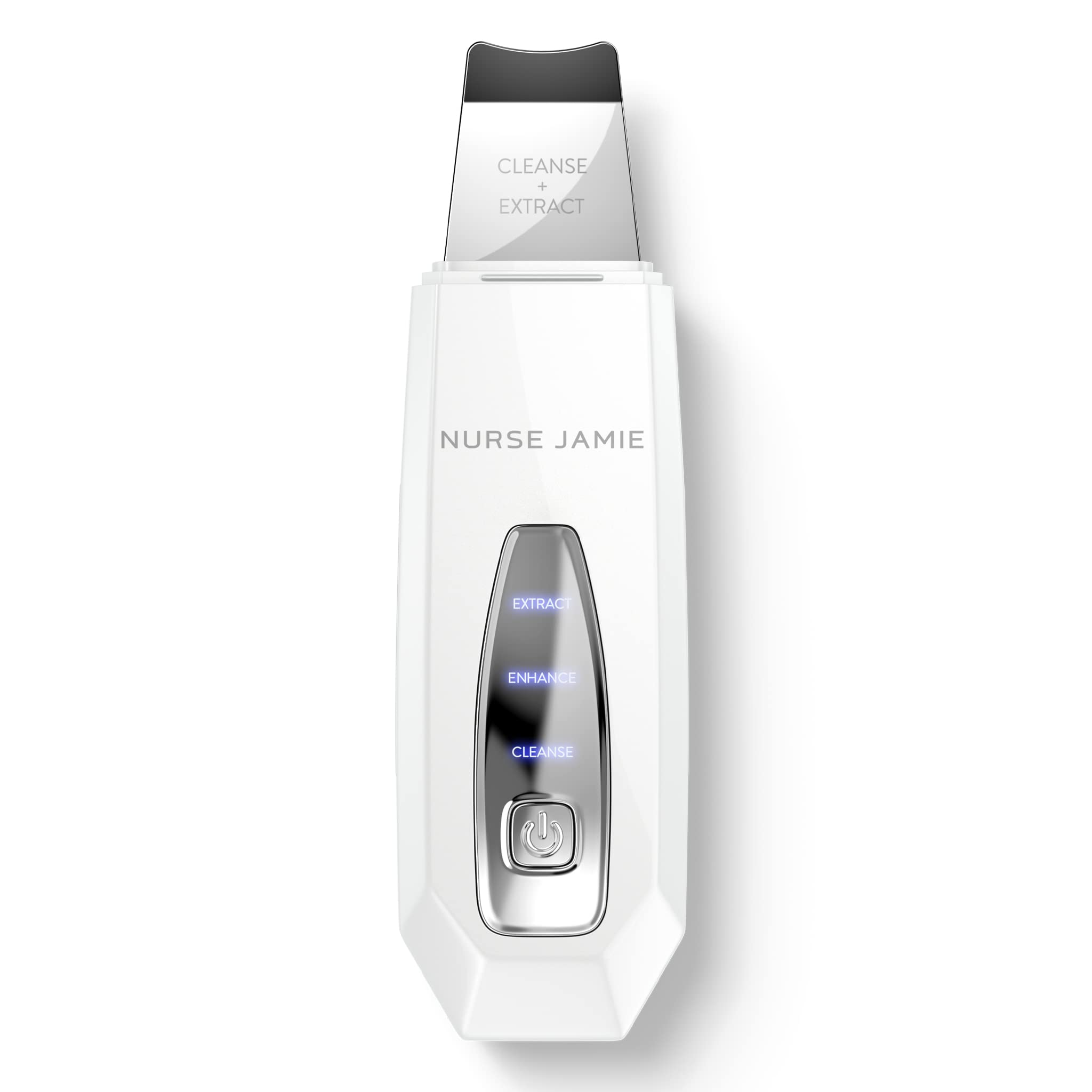 NURSE JAMIE DERMASCRAPE Sonic Exfoliating Tool - Professional Skin Scrubber for Face & Body - Improves Skincare Routine & Product Absorption - Perfect for Daily Exfoliation & Spa Treatments at Home