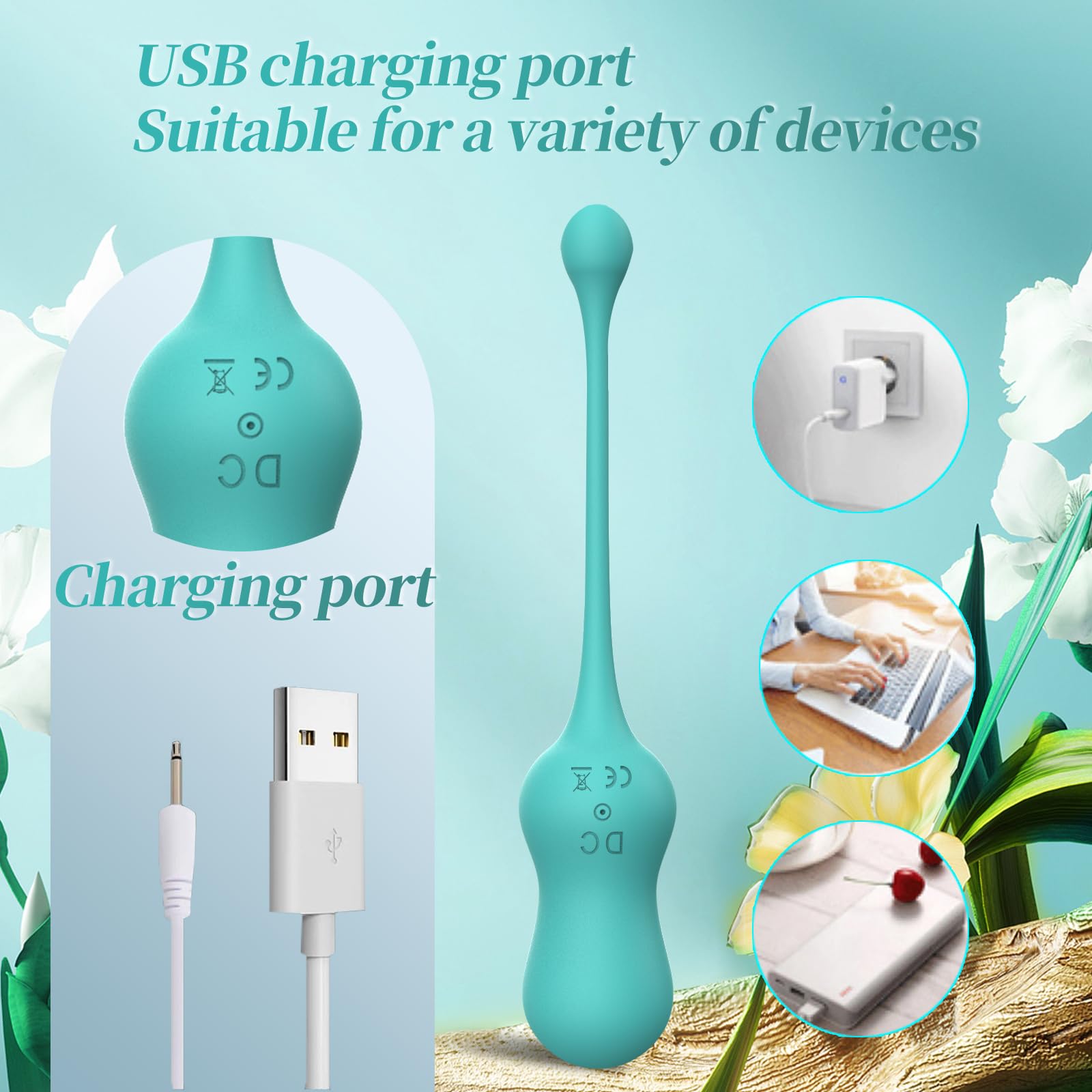 10-Speed Waterproof Rechargeable Remote Control Panty Vibrator for Women - Clitoral & G-Spot Stimulation, Vaginal Tightening Ball Massager - Adult Sex Toy for Couples & Solo Play (Bedroom, Travel, Surprise Gift)