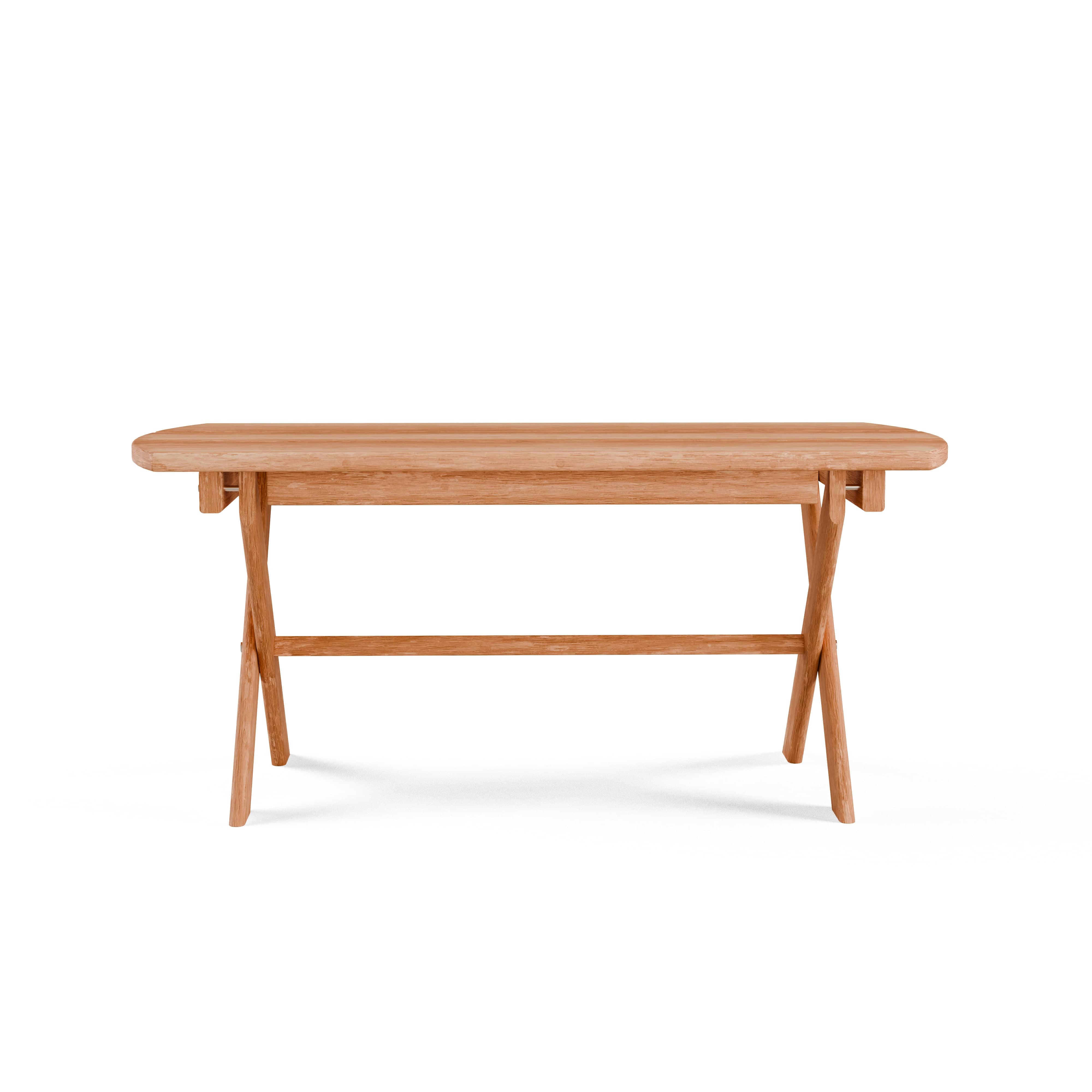 Keystone Amish Co. Folding Oval Red Cedar Coffee Table - Handcrafted Solid Wood Furniture for Living Room, Patio, or RV - Rustic Home Decor & Space-Saving Design