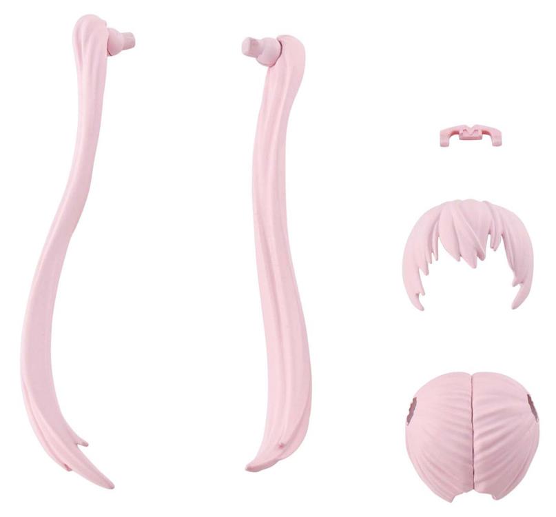 Bandai 30 Minutes Sisters 30MS Option Hair Style Parts Vol. 1 Accessory Kit (4-Piece Set) - Perfect for Customizing Anime Figures & Model Kits