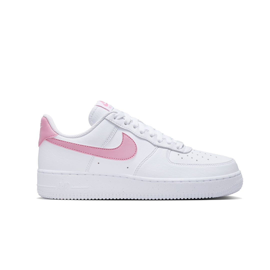 Nike Women's Air Force 1 '07 Low Next Nature Sneakers in Elemental Pink | Sustainable Vegan Leather Shoes for Casual Wear, Street Style & Everyday Comfort