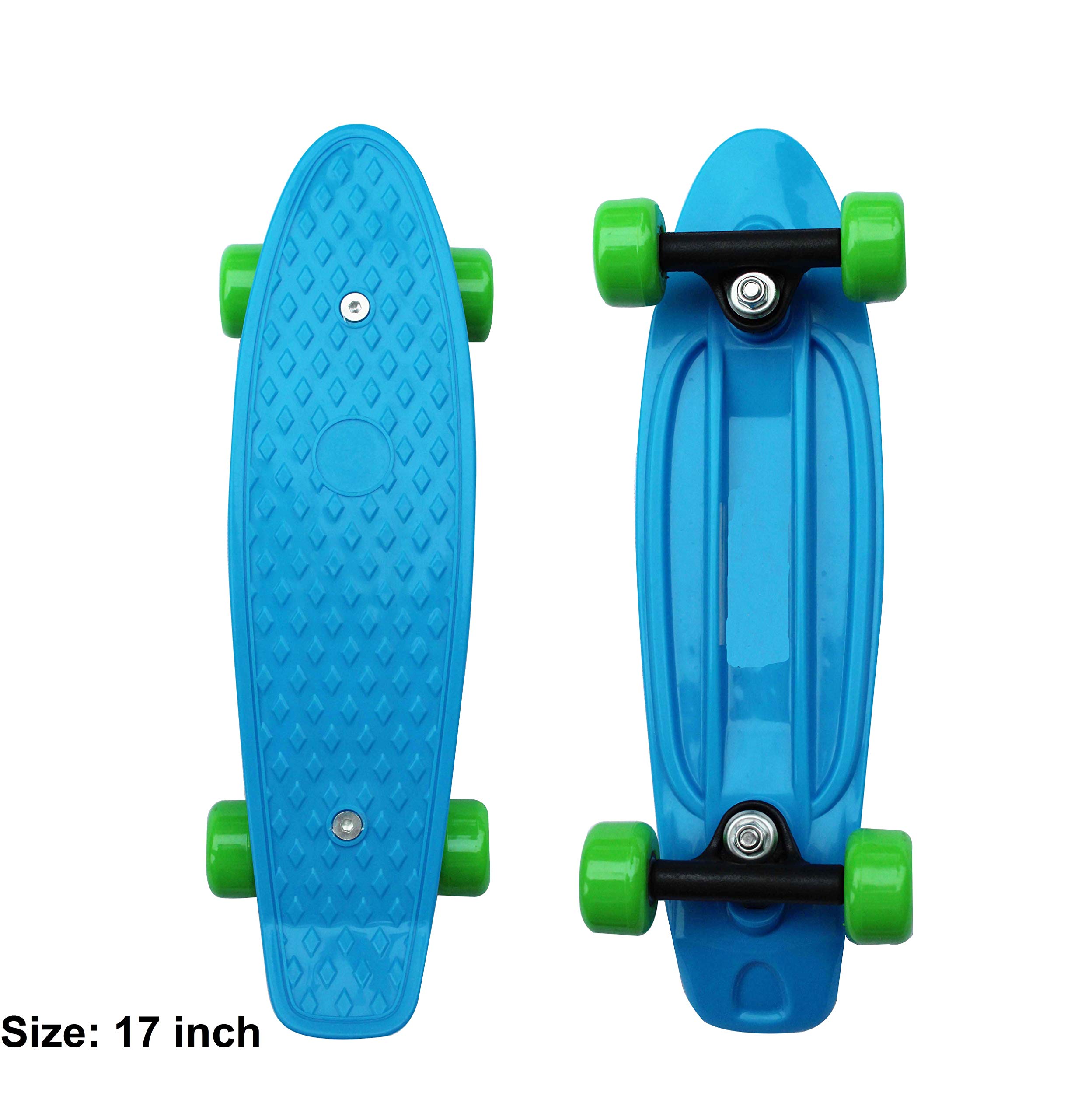 Mini Skateboard - Best Mini Cruiser Skateboard for Beginners | Portable & Lightweight for Commuting, Tricks & Fun Riding