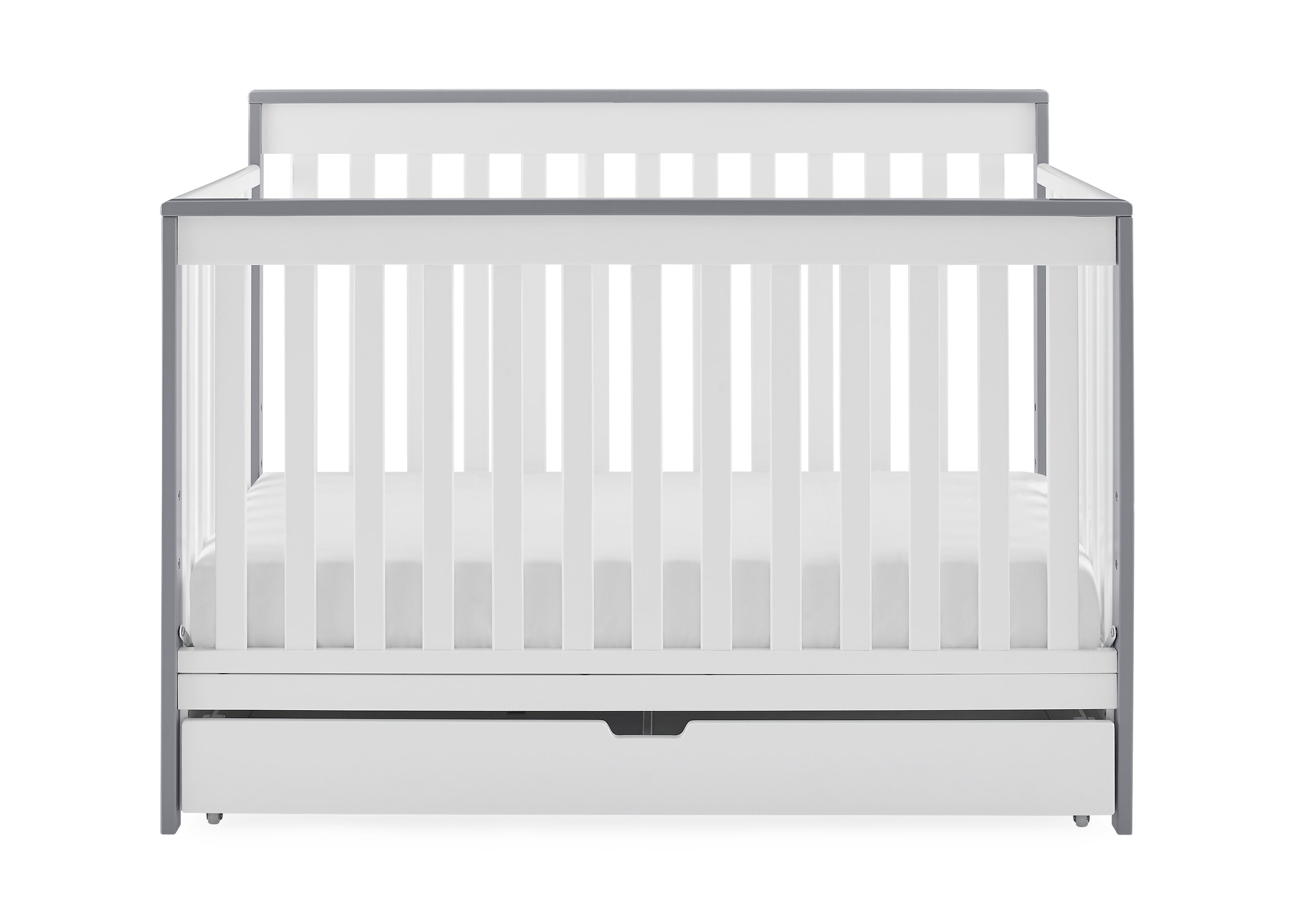 Mercer 6-in-1 Convertible Baby Crib with Storage Drawer & Trundle - Nursery Furniture for Newborn to Toddler Bed | Perfect for Small Spaces & Shared Rooms