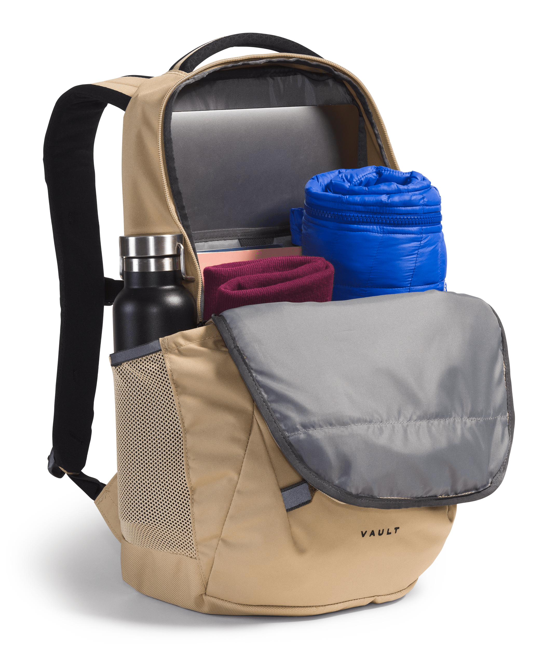 The North Face Vault Backpack - Durable Laptop Backpack for Men & Women - Water-Resistant School, Travel & Hiking Daypack - Fits 15