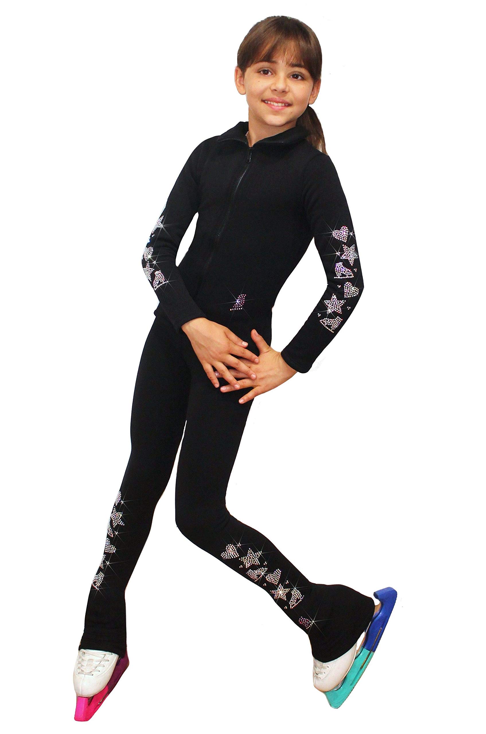 Polartec Thermal Ice Skating Pants for Men & Women - Winter Sports Gear for Ice Hockey, Figure Skating & Outdoor Activities