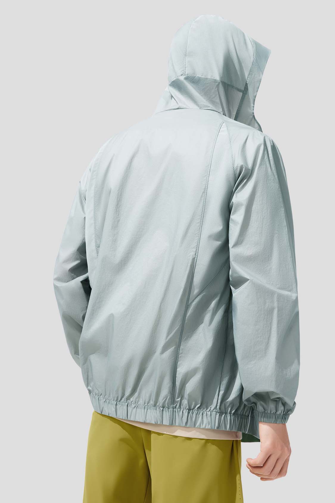 Defend Men's Lightweight Water Repellent Sun Jacket UPF50+ WR938 - Breathable UV Protection Windbreaker for Hiking, Fishing & Outdoor Activities