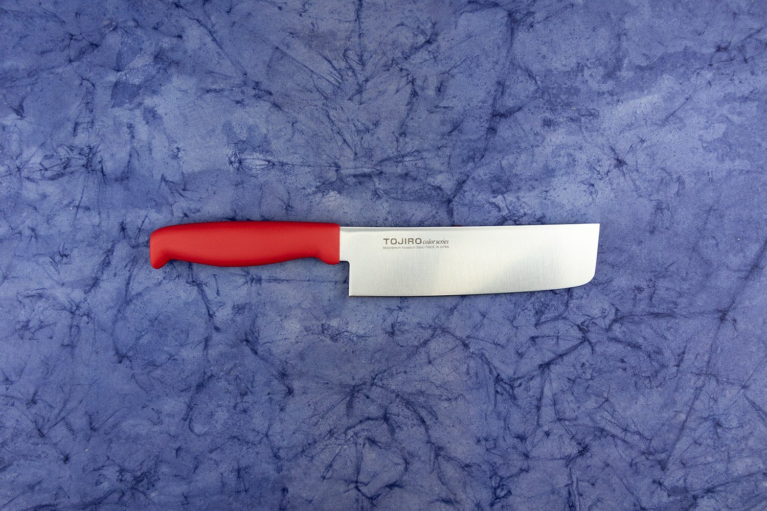 TOJIRO 165mm Color Nakiri Japanese Vegetable Knife - Sharp Stainless Steel Blade for Chopping, Slicing, and Dicing - Perfect for Home Chefs and Professional Kitchens