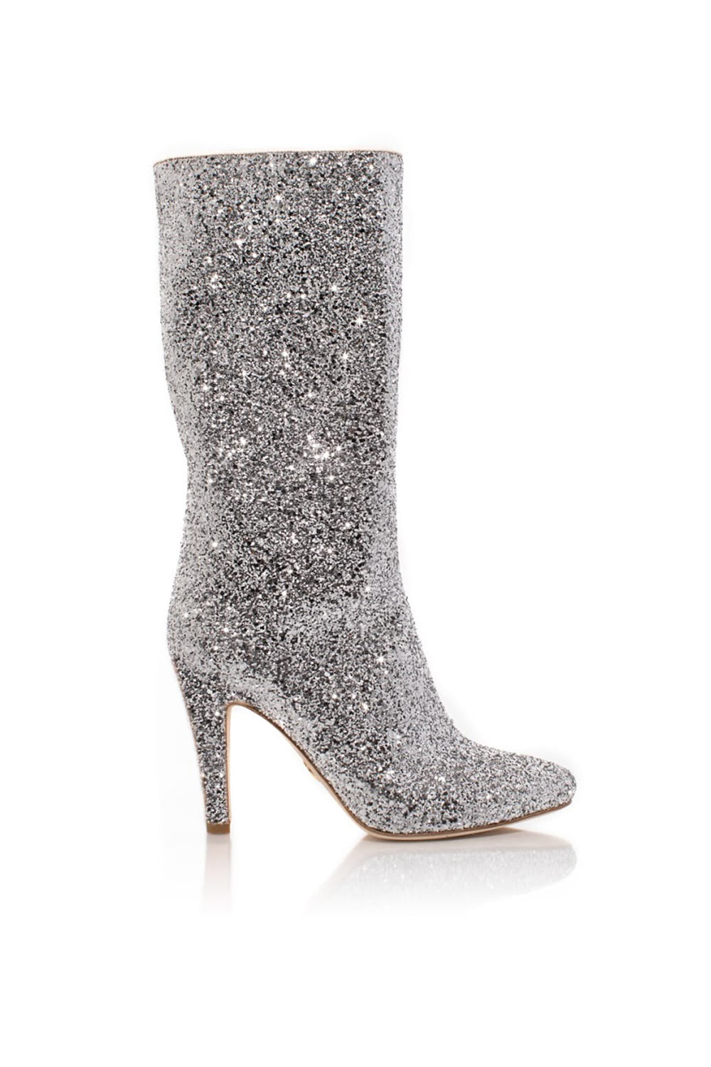 Disco Dust Glitter Elevator Boots for Women - Sparkly Party Shoes for Dancing, Nightlife & Festivals