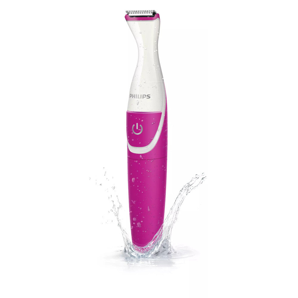 PHILIPS BRT381/15 Bikini Trimmer for Women - Painless Hair Removal & Body Grooming - Perfect for Travel, Gym & Sensitive Skin Care