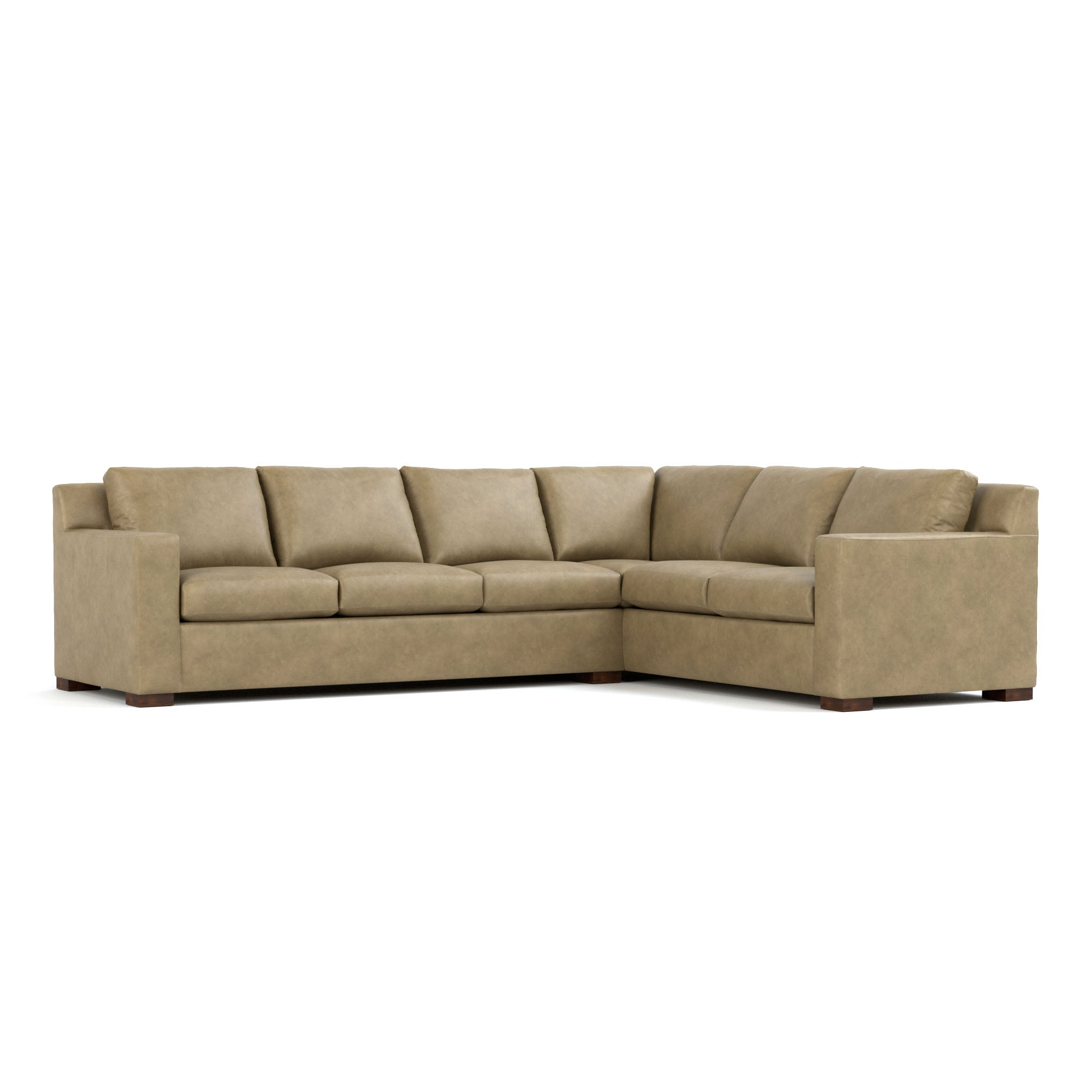 Keene Sectional Sofa - Modern L-Shaped Couch with Reversible Chaise, Soft Fabric Upholstery for Living Room, Family Room & Home Theater Comfort