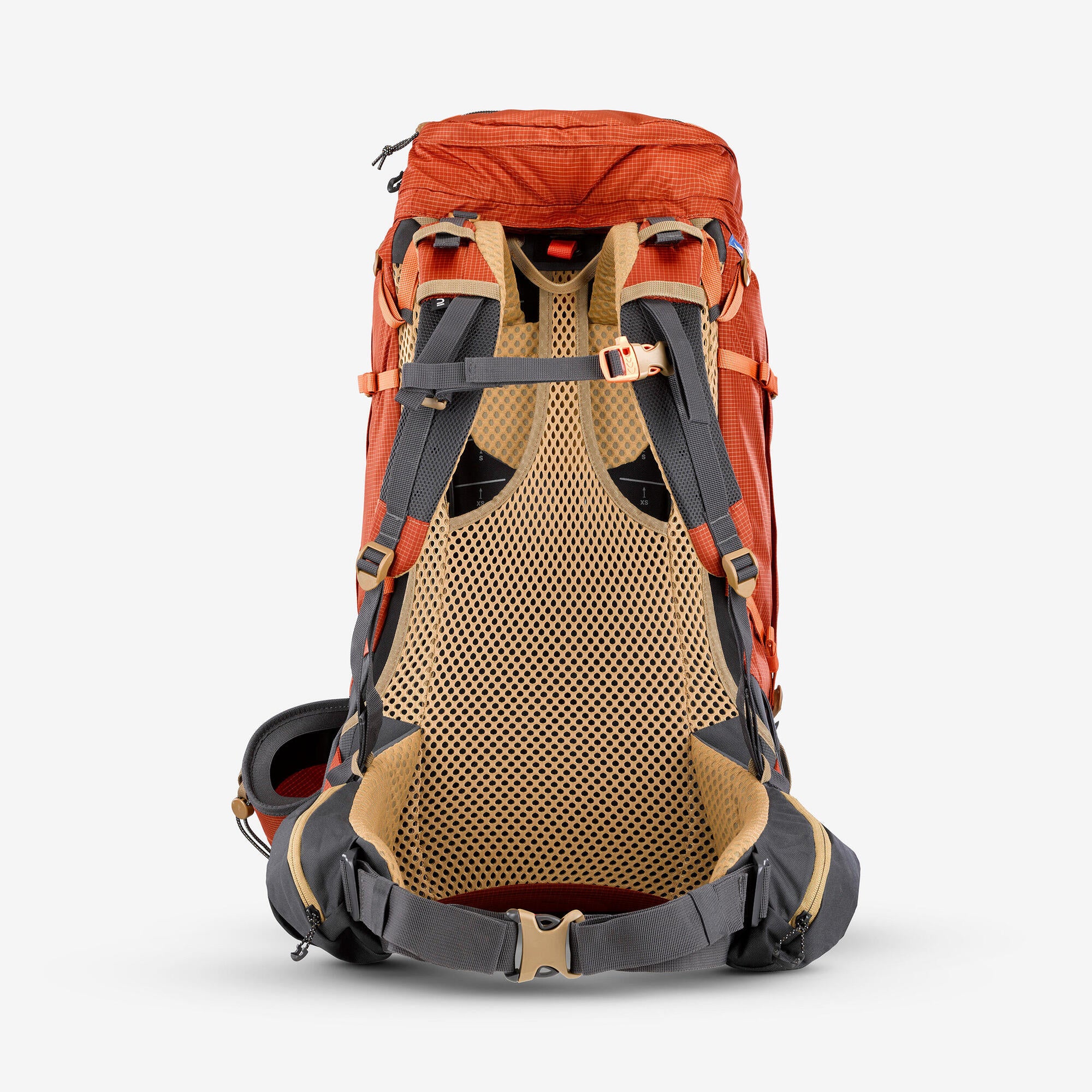 Simond MT500 Air 60+10L Men's Hiking Backpack - Lightweight Water-Resistant Outdoor Backpack for Camping, Trekking & Travel Adventures
