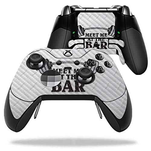 Premium Carbon Fiber Skin for Microsoft Xbox One Elite Controller - Protective, Durable Textured Cover | Easy to Apply | Made in USA | Perfect for Gaming, Travel & Customization