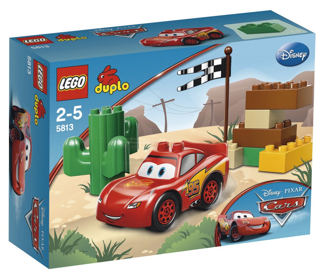 5Star-TD Lego DUPLO Cars Lightning McQueen 5813 Building Blocks Toy for Kids Ages 2-5 - Perfect for Creative Play, Birthday Gifts & Early Learning Development
