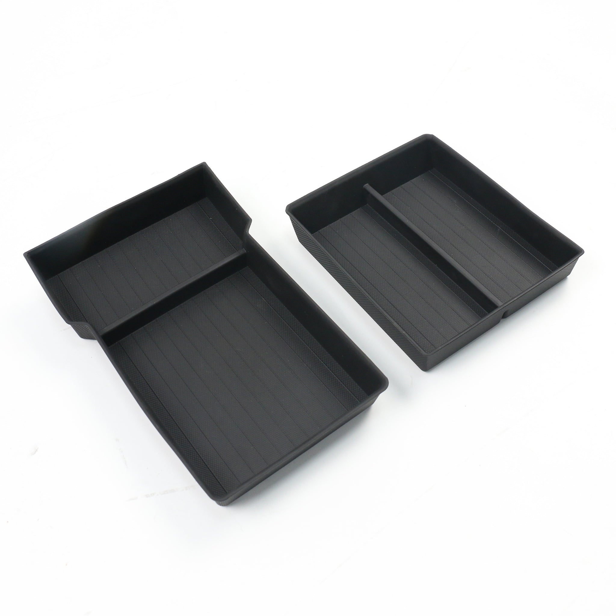 2024+ Tesla Model 3 & 2025+ Model Y Center Console Organizer - Under Seat Storage Tray with Armrest Compartment | Perfect for Car Accessories Organization & Road Trips