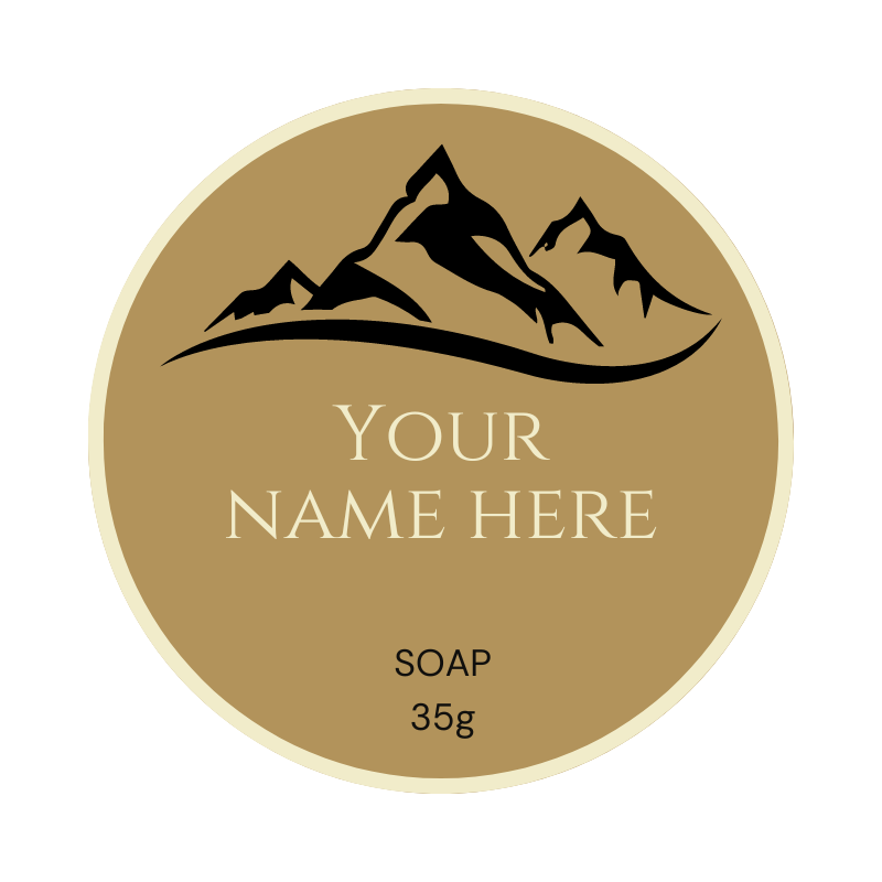 Custom Personalized Soap Labels for Handmade Soaps - Waterproof & Eco-Friendly Stickers - Perfect for Wedding Favors, Baby Showers & Small Business Branding