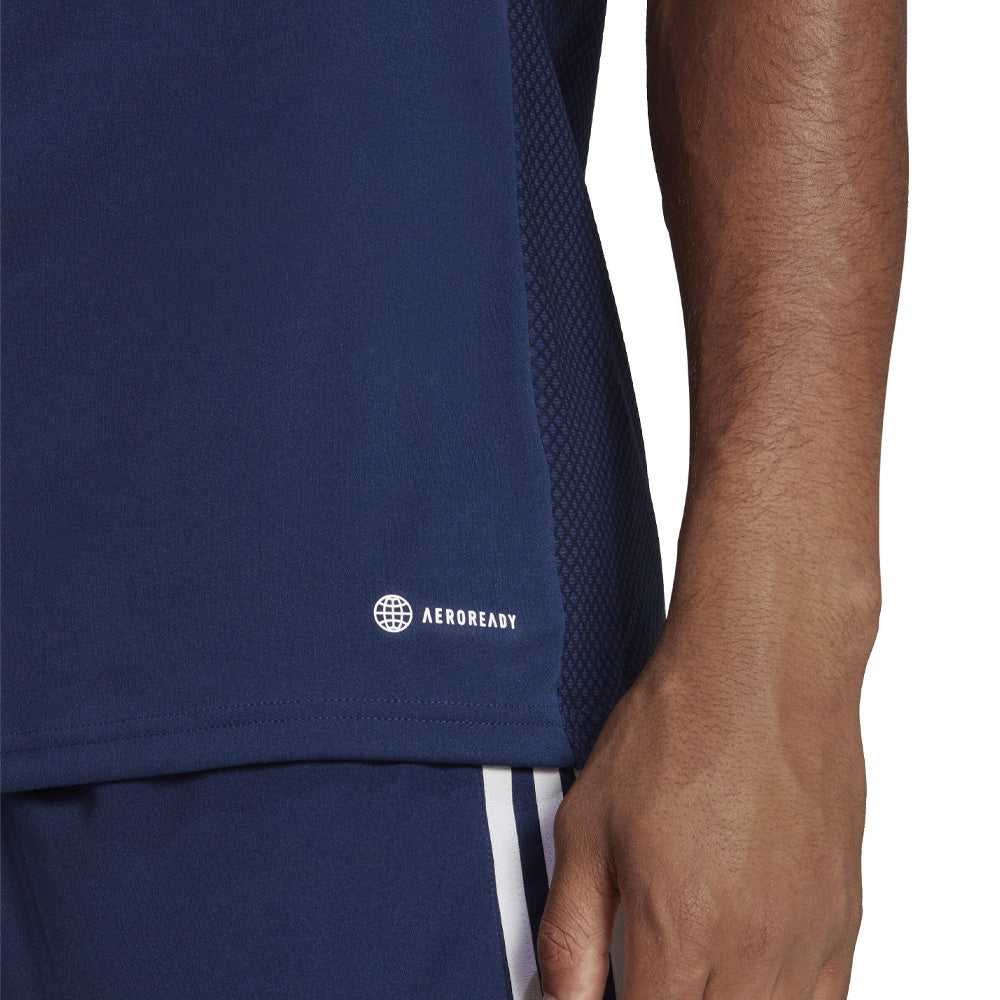 Adidas Tiro 23 League Soccer Jersey for Men - Navy/White - Performance Training & Match Jersey for Football Players