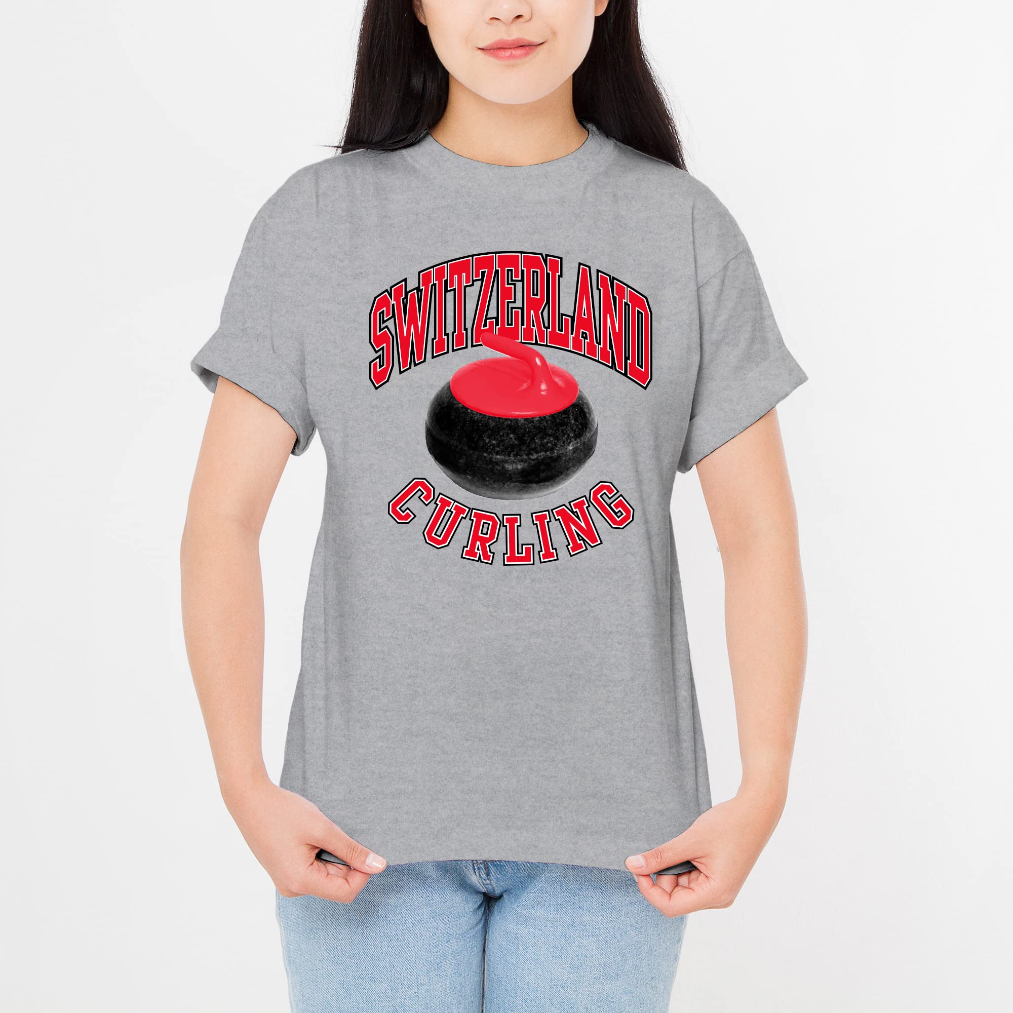 Curling Winter Sports Games T-Shirt - Fun Ice Sport Apparel for Men & Women - Perfect for Rink, Competitions & Casual Wear