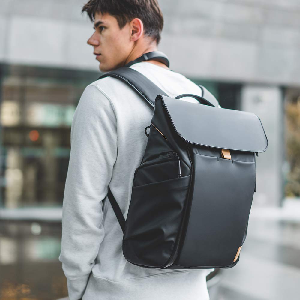 PGYTECH OneGo 18L Camera Backpack (Obsidian Black) - Durable DSLR & Mirrorless Camera Bag for Photographers, Travel & Outdoor Adventures