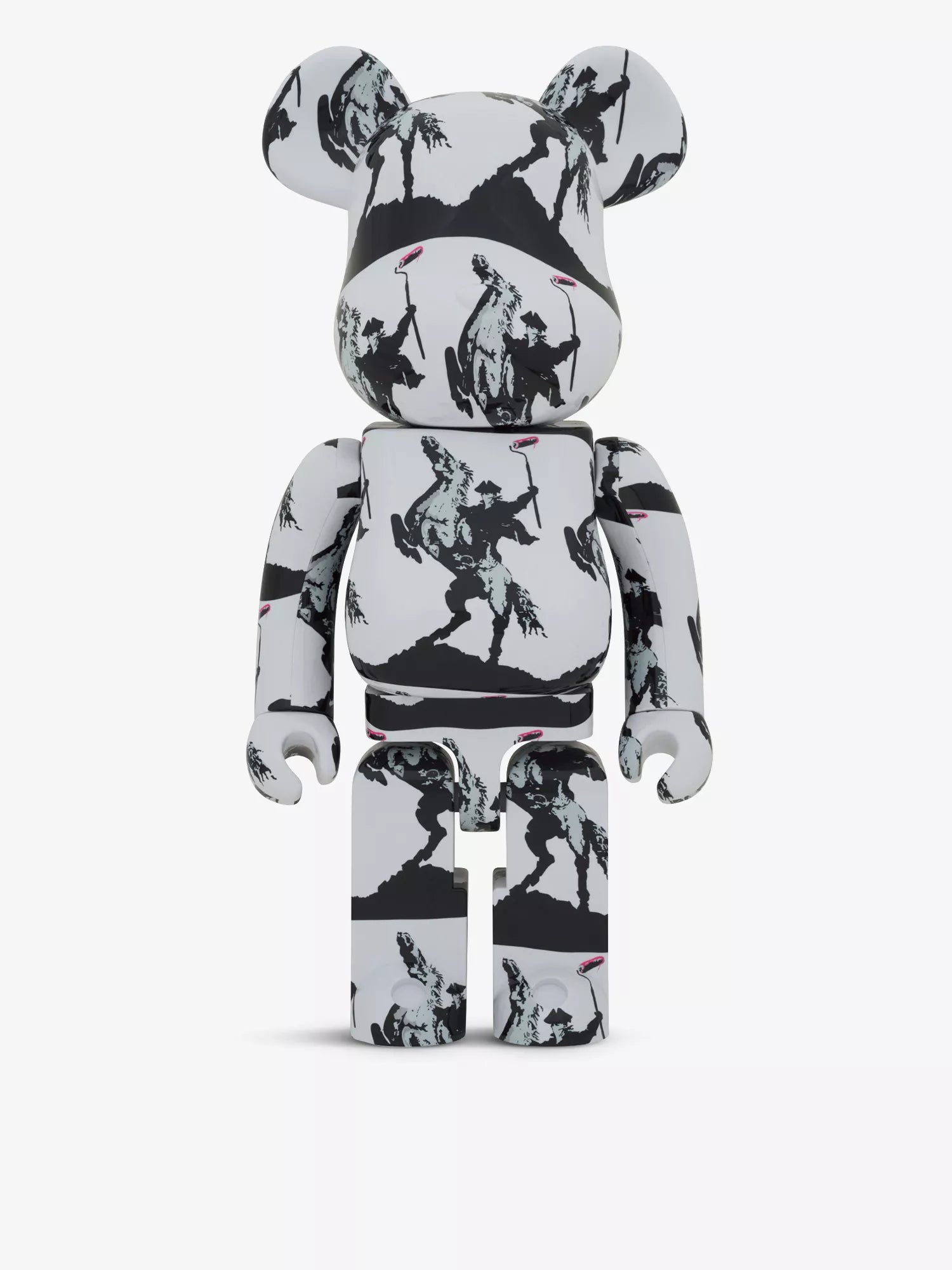 BE@RBRICK X BANKSY HIGHWAYMAN 1000% Collectible Art Figure - Perfect for Home Decor, Office Display & Street Art Collections