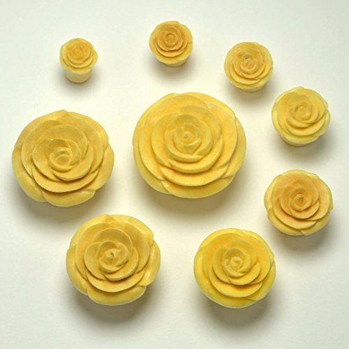 Rose Flower Ear Gauge Plugs (3/4