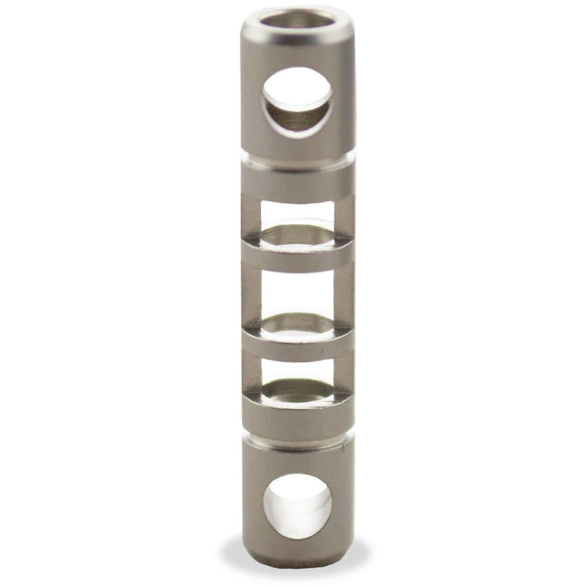 TEC-S311T Tritium Vial Fob - Stainless Steel Isotope Keychain for Outdoor Adventures