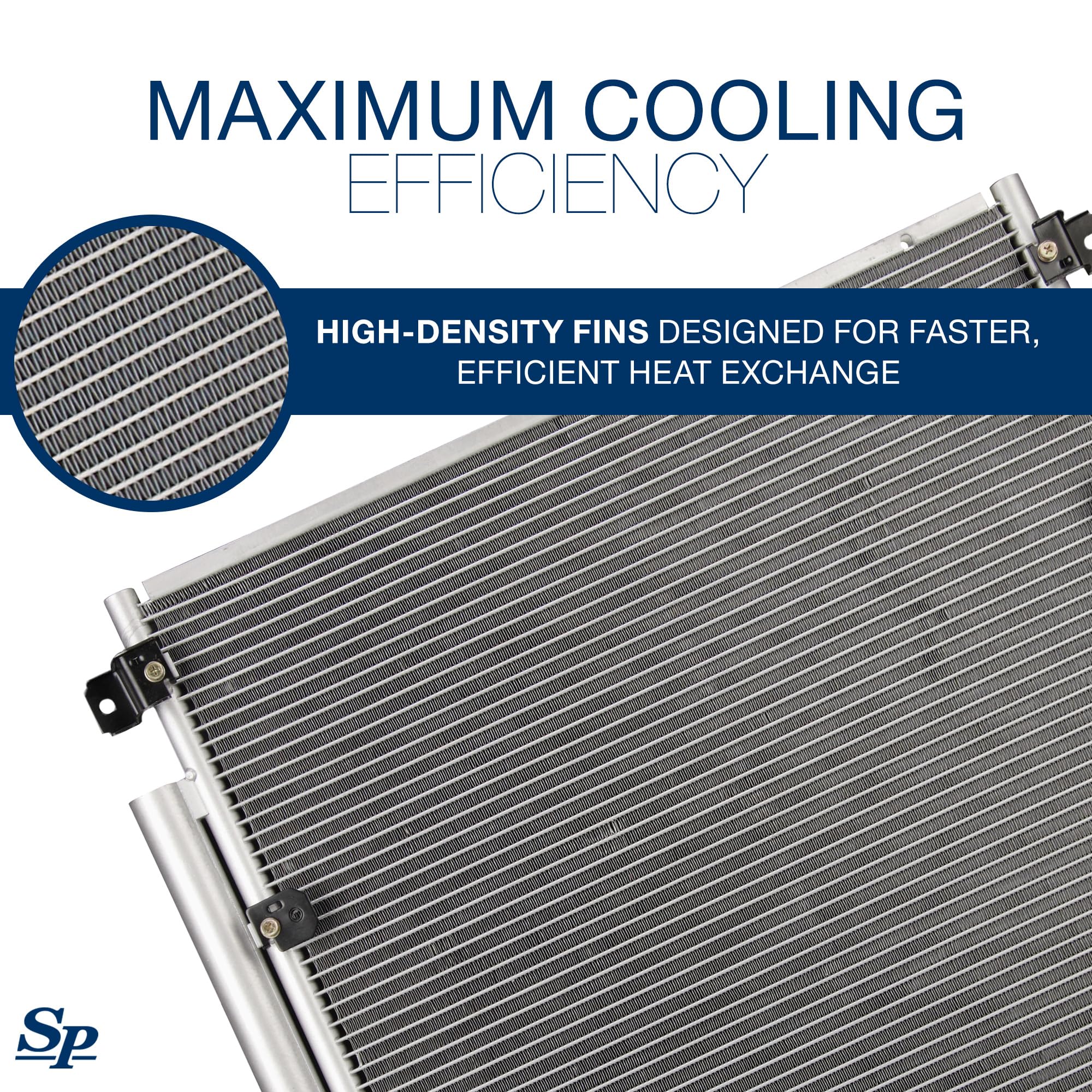 Spectra Premium 7-4277 AC Condenser for Car - High Performance Air Conditioning Replacement Part - Perfect for Summer Driving & Vehicle Cooling System Repair