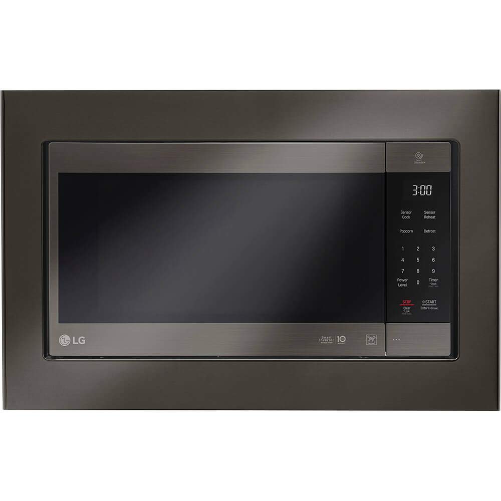 LG 30 Inch Built-In Trim Kit - Stainless Steel Black Finish for Range Hoods & Wall Ovens | Perfect for Modern Kitchen Remodeling & Appliance Installation