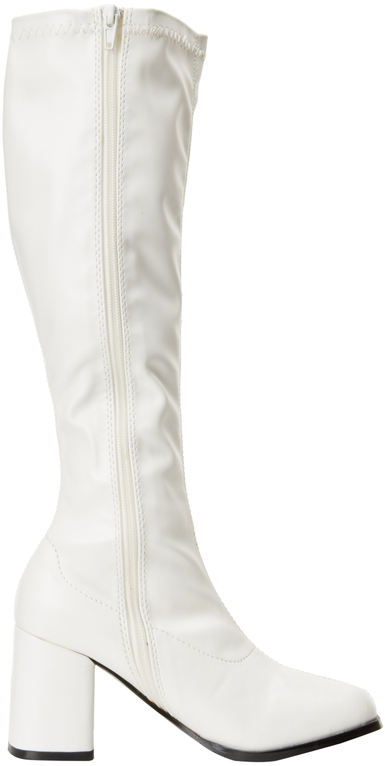 Funtasma Women's High Top Sneakers - White Leather Platform Trainers Size 8 | Fashionable Gothic Punk Shoes for Women | Perfect for Cosplay, Halloween & Alternative Fashion Outfits
