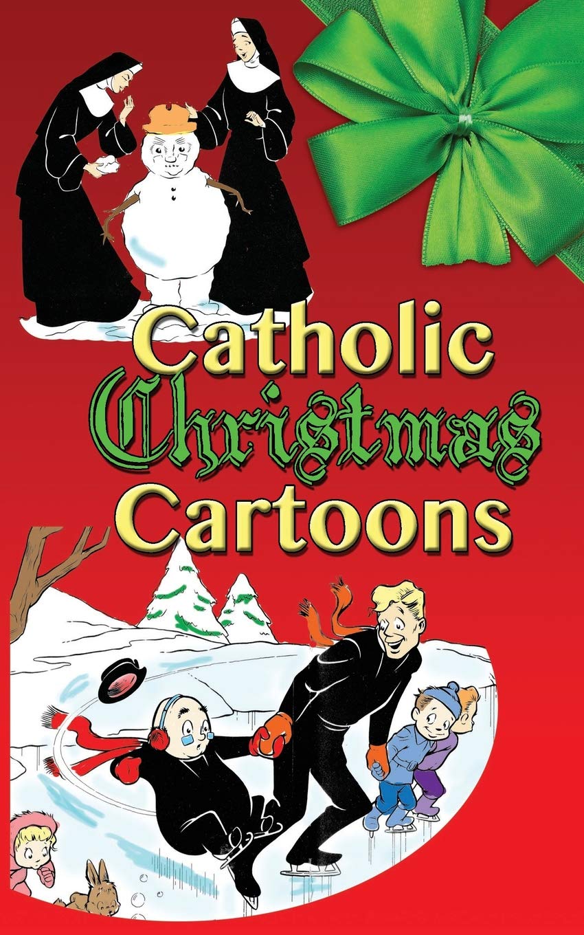 Catholic Christmas Cartoons - Religious Holiday Decorations for Home, Church & Gifts | Perfect for Nativity Scenes, Advent Wreaths & Christian Celebrations