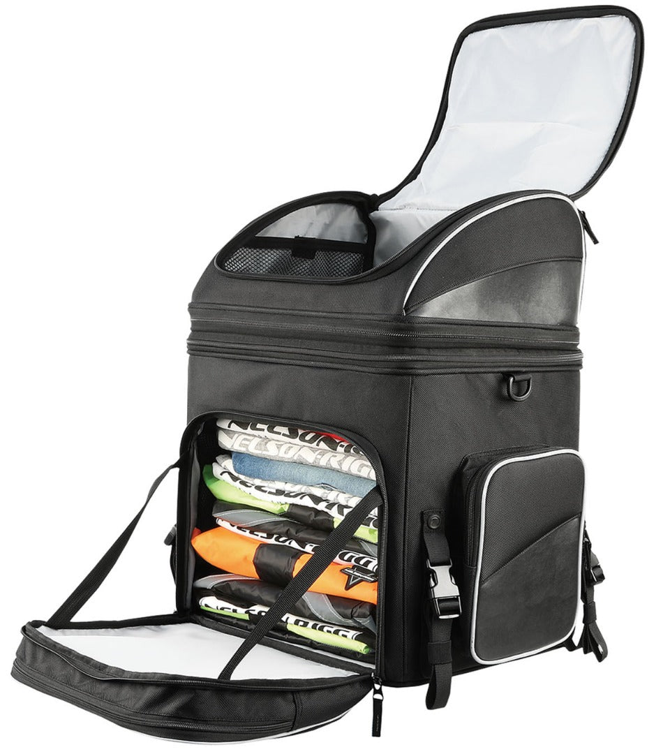 Route 1 Destination Black Travel Backpack - Durable Carry-On Bag for Hiking, Camping & Airplane Travel