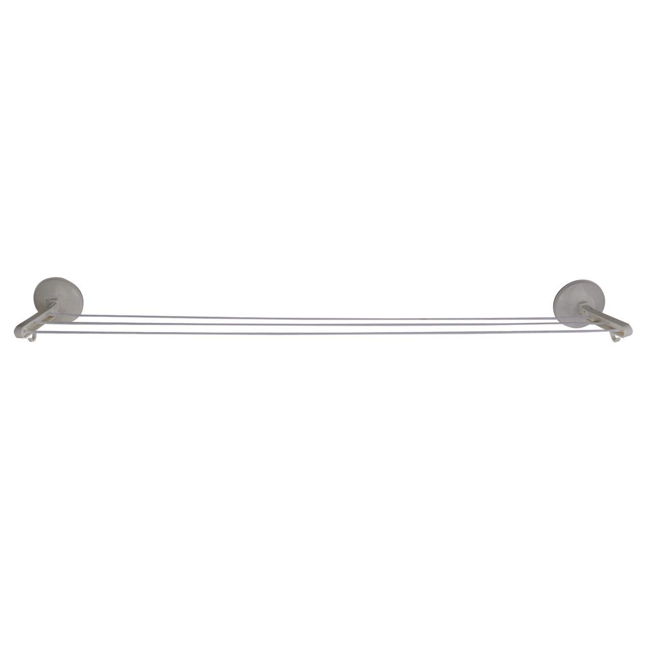 Portable Caravan Tumble Dryer Washing Line - Extendable to 90cm with 2 Strong Suction Cups for Camping, RV Travel & Home Use - Perfect for Drying Clothes Outdoors or in Small Spaces