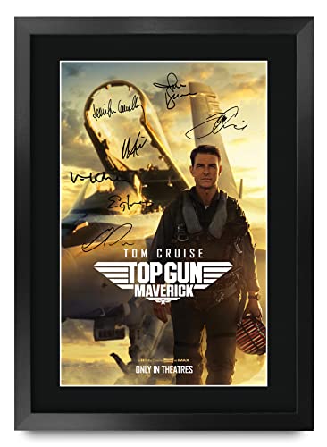 (A3 Framed) Top Gun 2 Maveric