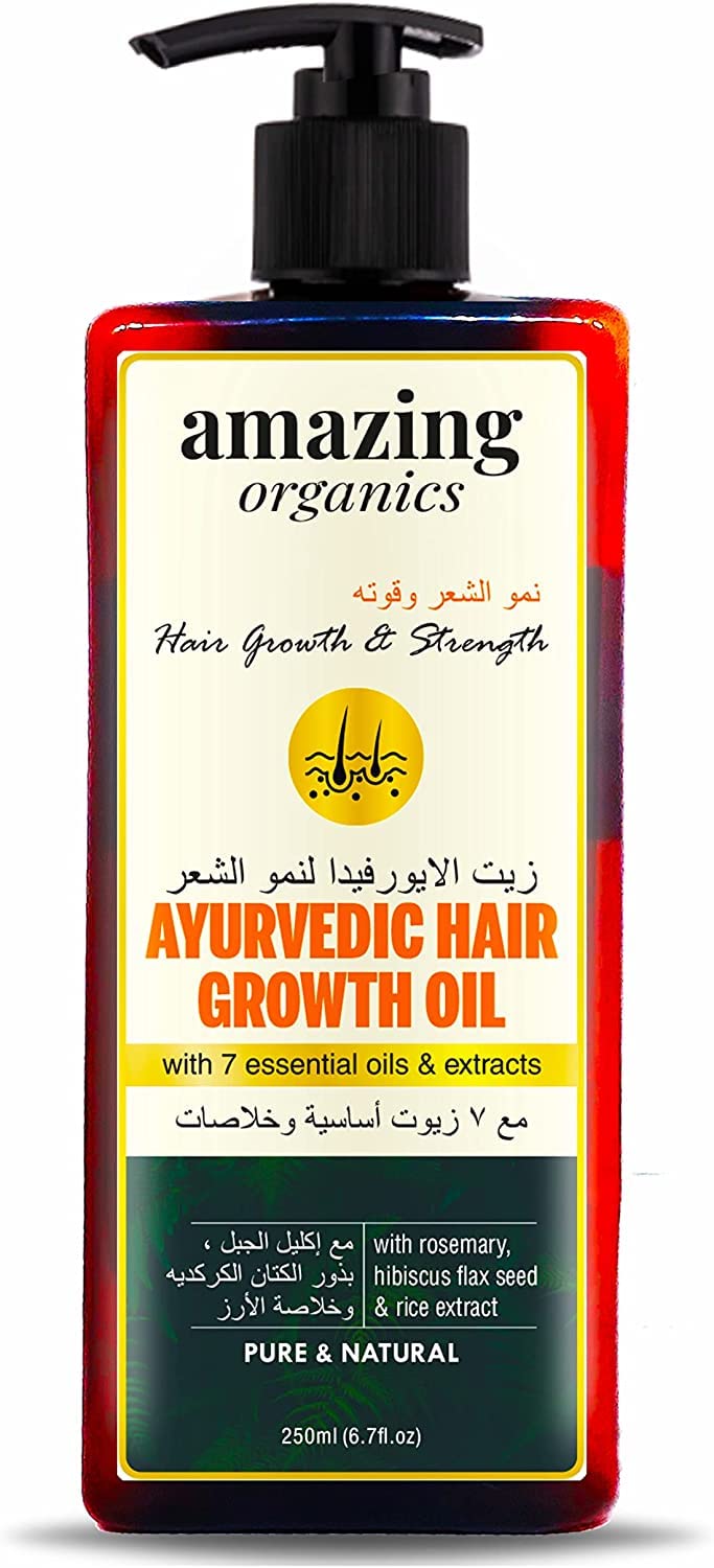 **Best Ayurvedic Hair Oil for Hair Fall Control & Natural Shine - Daily Hair Care for Strong, Healthy Hair (Men & Women) - Perfect for Dry, Damaged Hair & Scalp Nourishment**