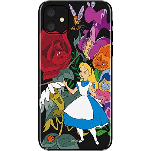 Skinit Premium Vinyl Decal Skin for iPhone 11 - Official Disney Alice in Wonderland Licensed Design | Protective Phone Cover with Unique Artwork | Perfect for Disney Fans & iPhone Protection