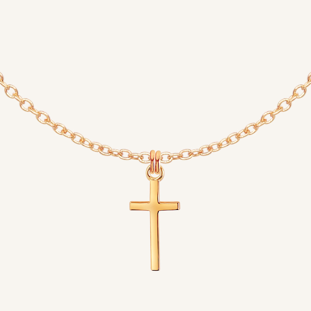 Stunning Cross Necklace for Women & Men - Elegant Religious Jewelry Gift for Baptism, Confirmation, or Everyday Wear