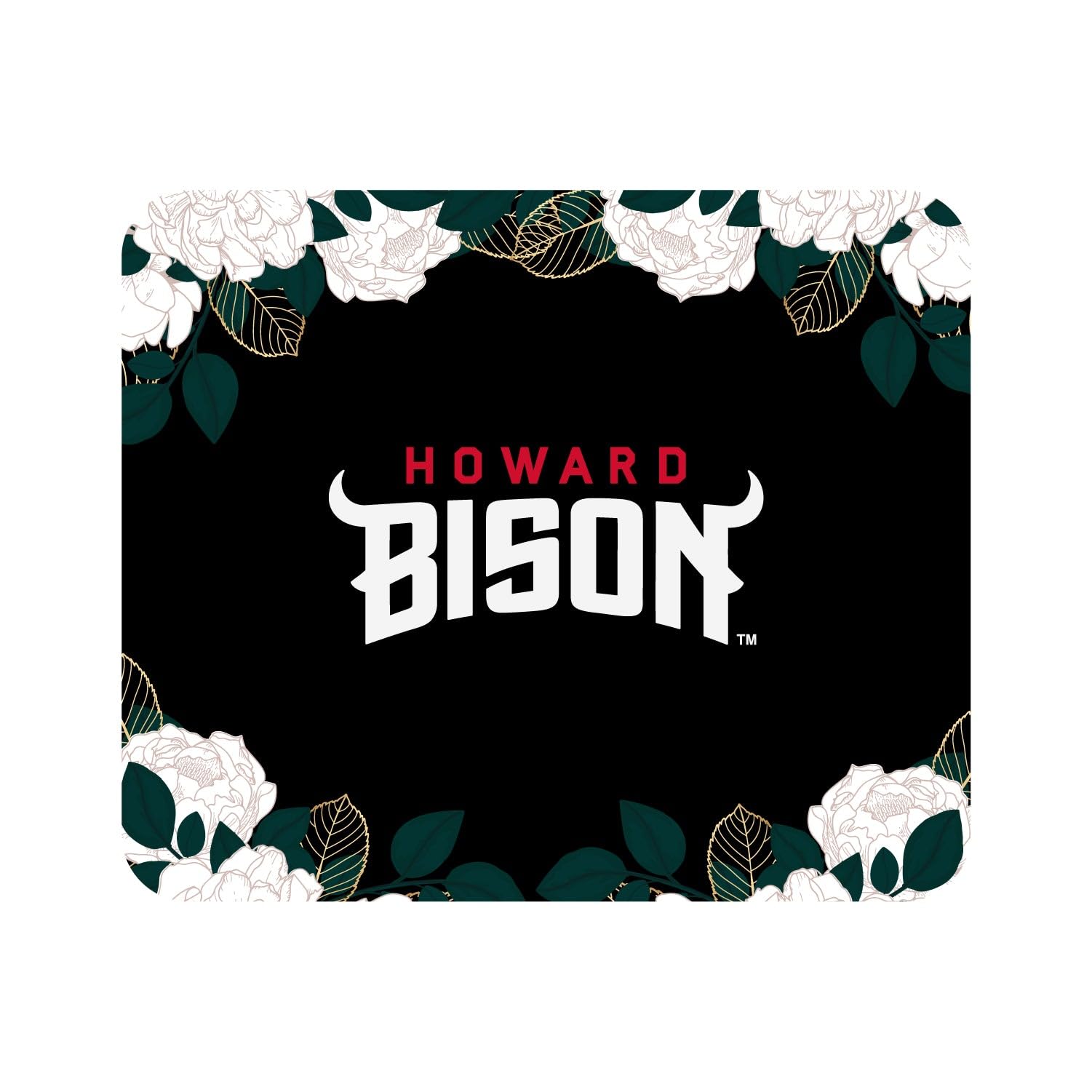 Howard University Logo Mouse Pad - Non-Slip Fabric Gaming & Office Desk Mat for Computers, Laptops - Perfect for Students, Alumni & Fans - Home, Office & Dorm Room Essential