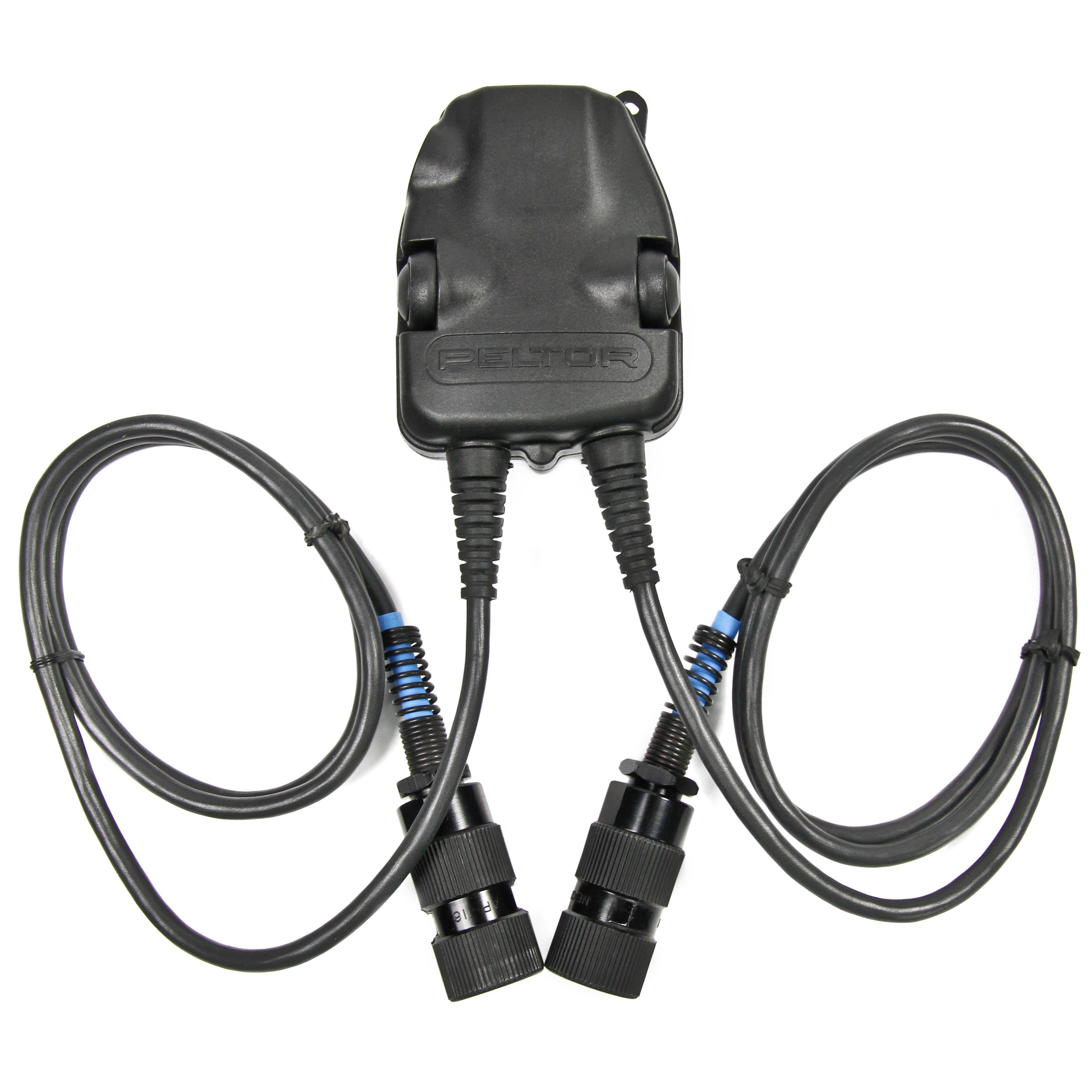 3M PELTOR Push To Talk (PTT) Adapters for Two-Way Radios - Compatible with Any Radio Model | Hands-Free Communication for Construction, Security & Outdoor Activities