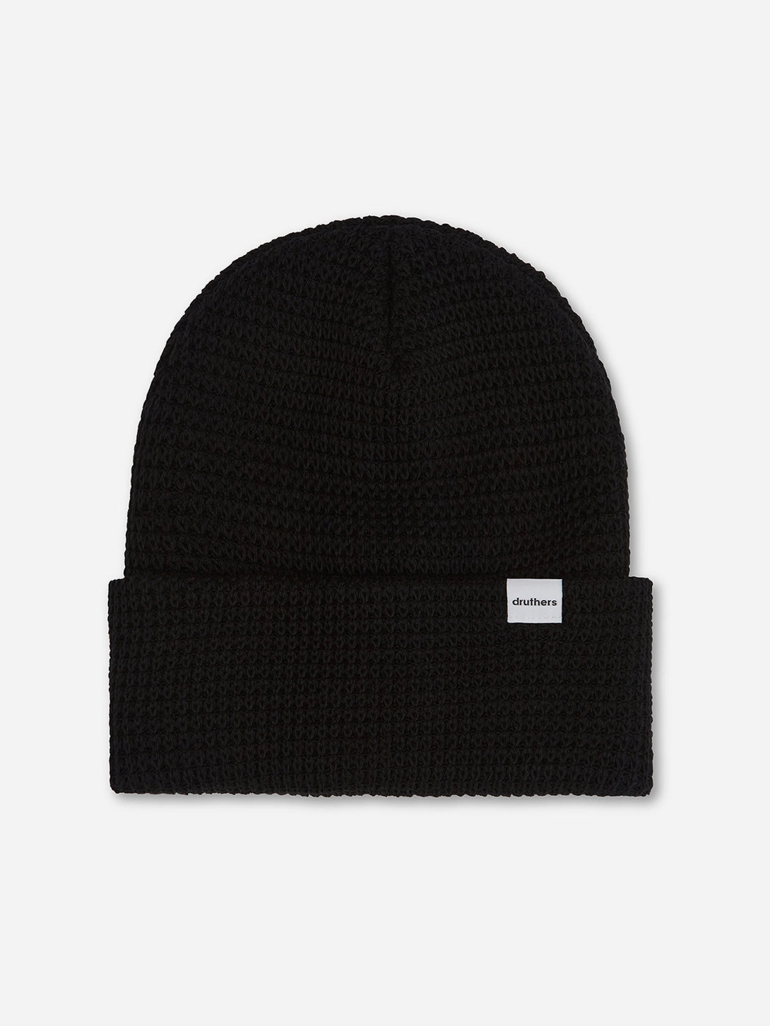 Organic Cotton Waffle Knit Beanie for Men & Women - Soft Winter Hat for Cold Weather - Cozy Unisex Knitted Cap for Outdoor Activities, Skiing & Hiking