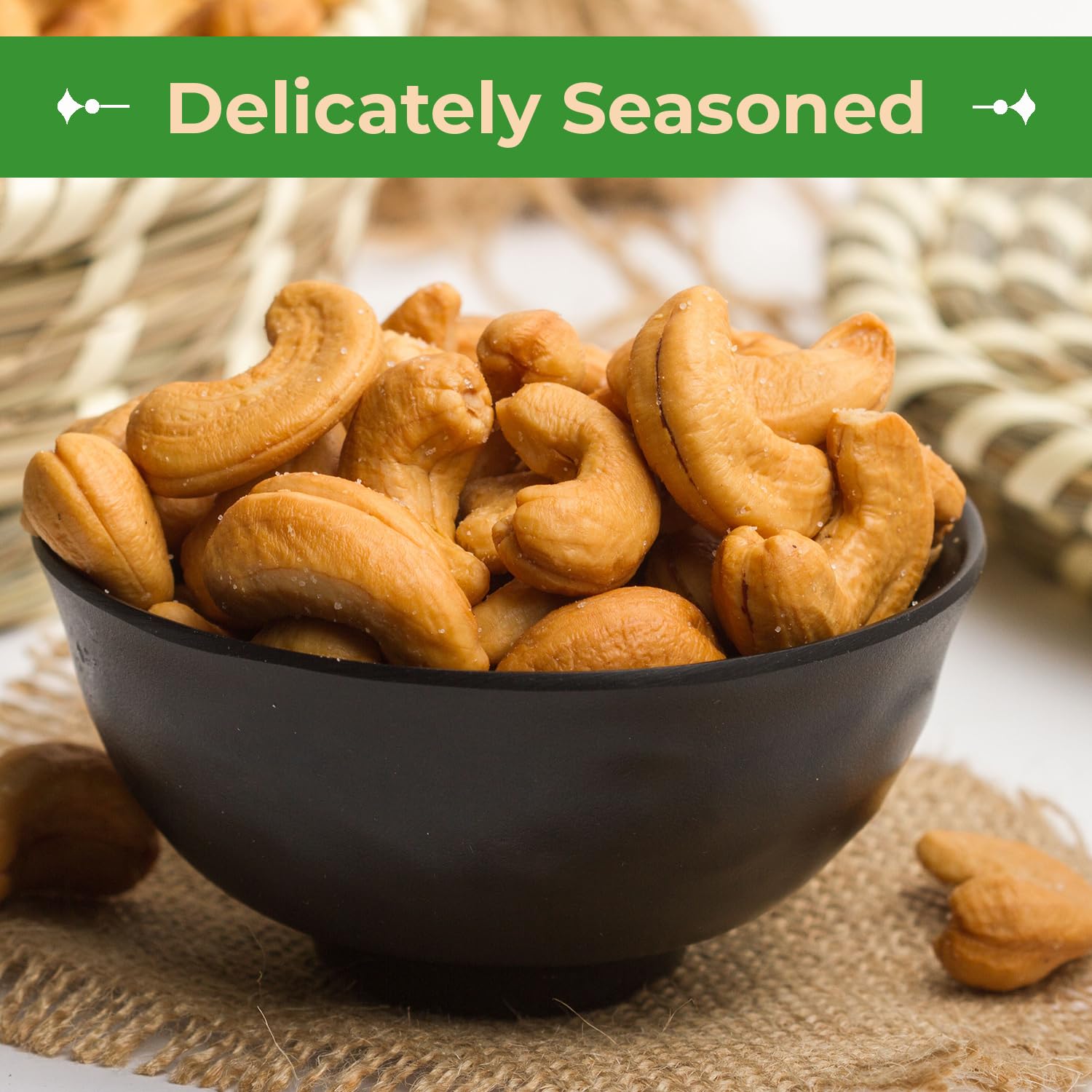 Sincerely Nuts – Roasted Unsalted Cashew Pieces | 5 lb Bulk Bag | Kosher Vegan Snack | High Protein, Vitamins & Minerals | Perfect for Baking, Salads & Healthy Snacking