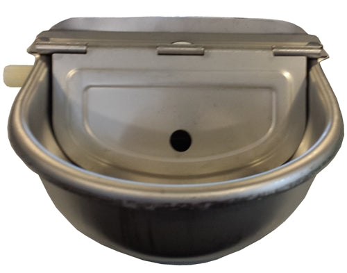 Rite Farm Automatic Livestock Waterer - Stainless Steel Stock Tank Drinker with Hose & Fittings - Ideal for Cattle, Horses & Farm Animals Watering System