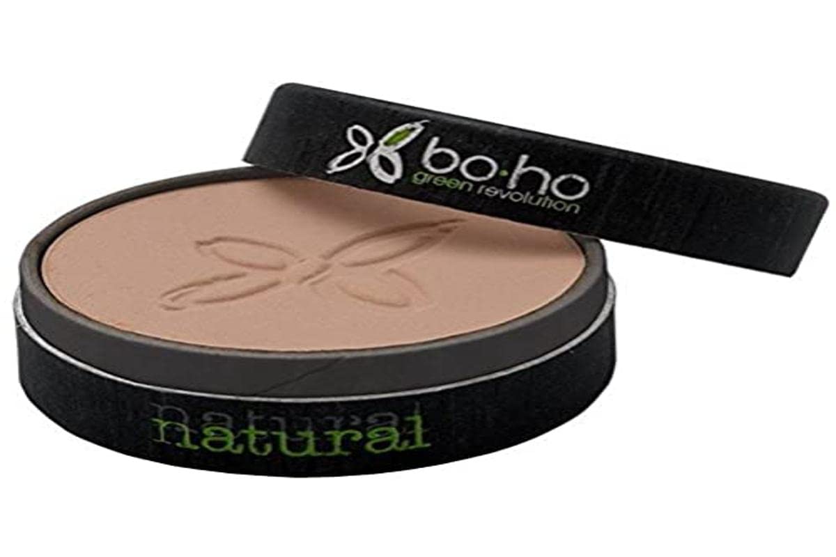 Boho Green Revolution Compact Powder Foundation - Mineral Makeup for All-Day Coverage | Lightweight & Natural Finish | Perfect for Daily Wear & On-The-Go Touchups