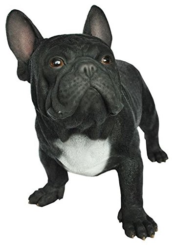 French Bulldog Statue - Cute Home Decor for Dog Lovers | Perfect for Living Room, Office Desk & Garden Decorations