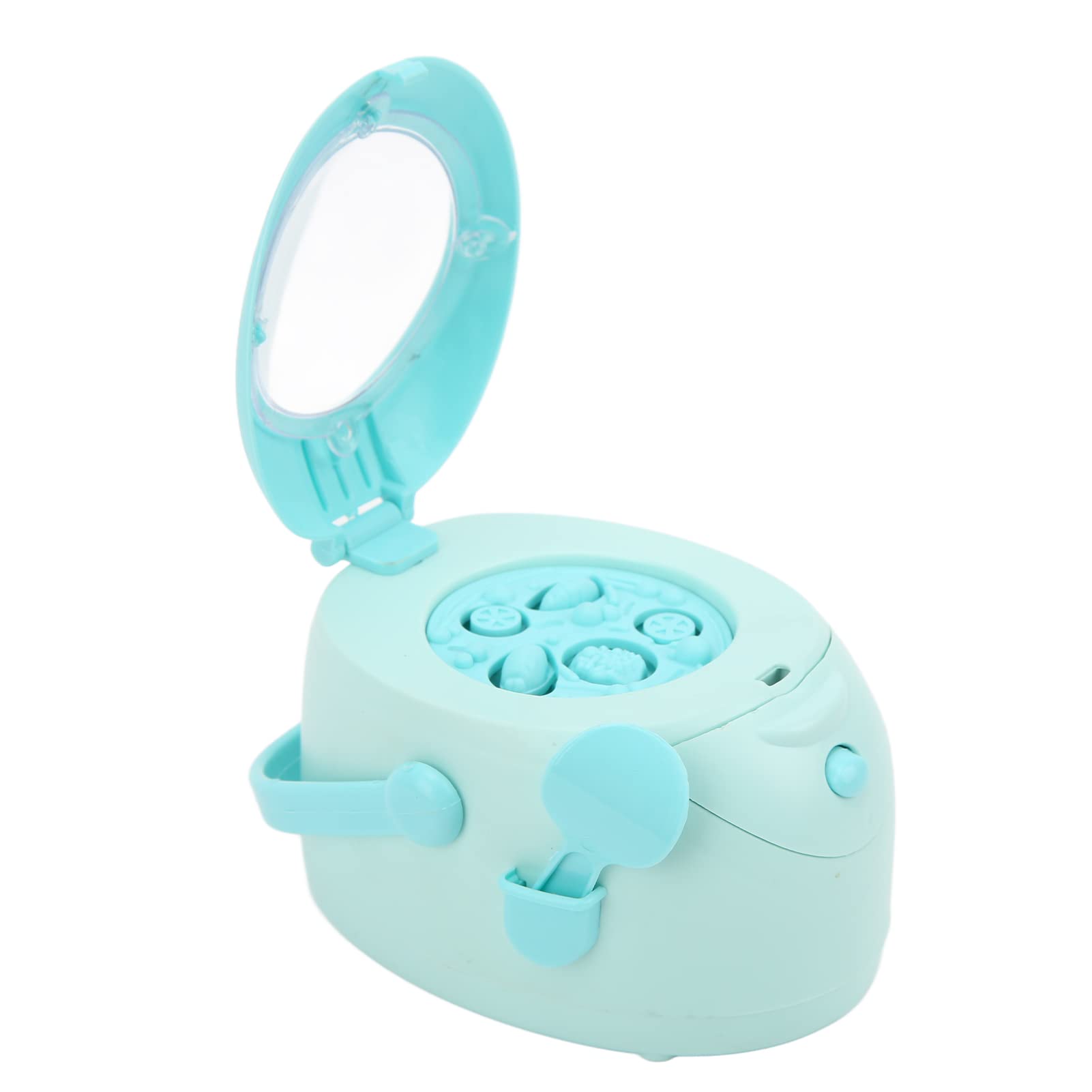 **Vivid Color Kids Cooking Playset - Safe & Educational Toy Rice Cooker for Early Learning - Perfect for Pretend Play & Role-Playing Games**