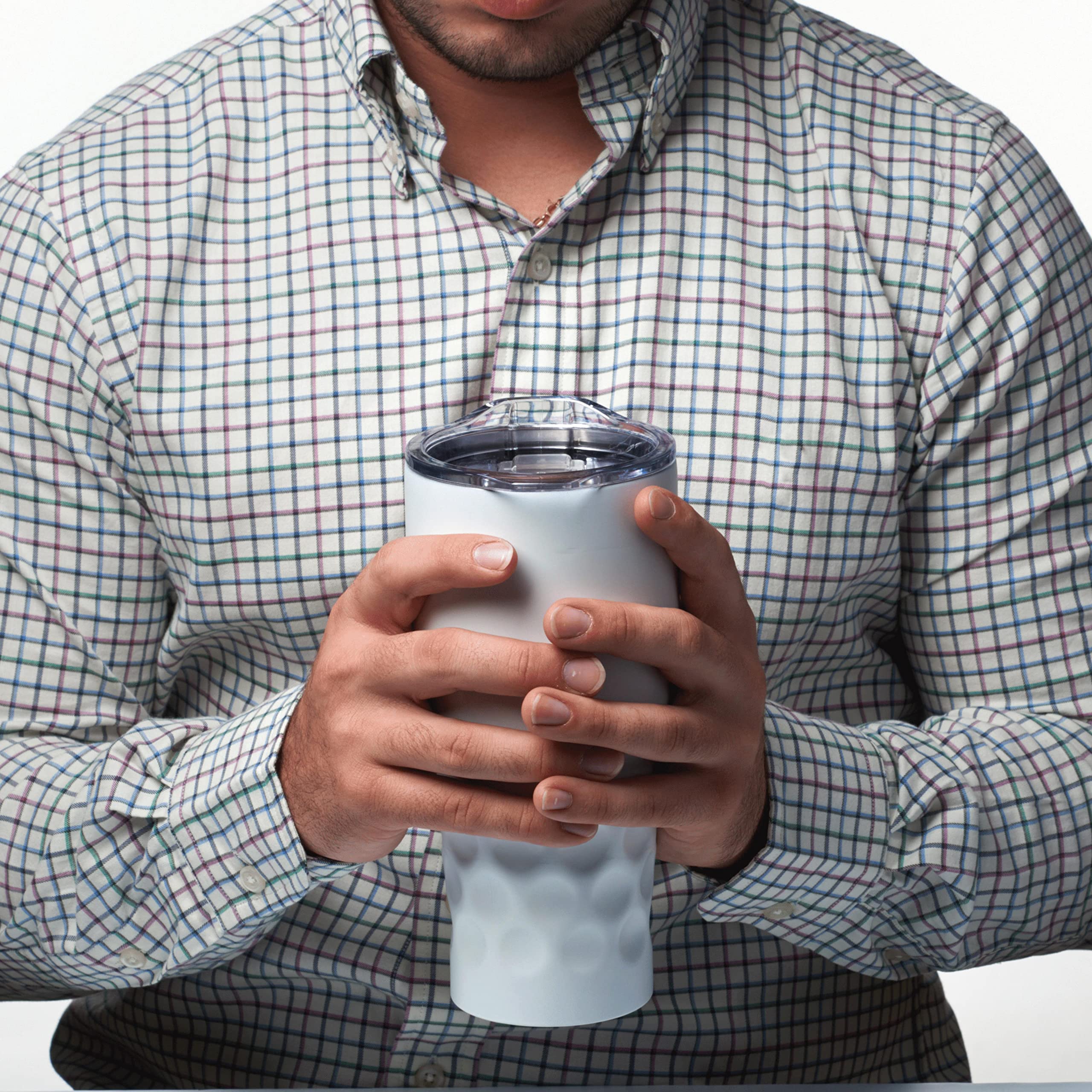 Premium 27 oz Stainless Steel Tumblers Set of 10 - Double Wall Insulated Bulk Pack for Coffee, Tea, Soda & Cold Drinks | BPA-Free, Sweat-Proof, Dishwasher Safe | Perfect for Office, Camping, Travel & Outdoor Activities - White