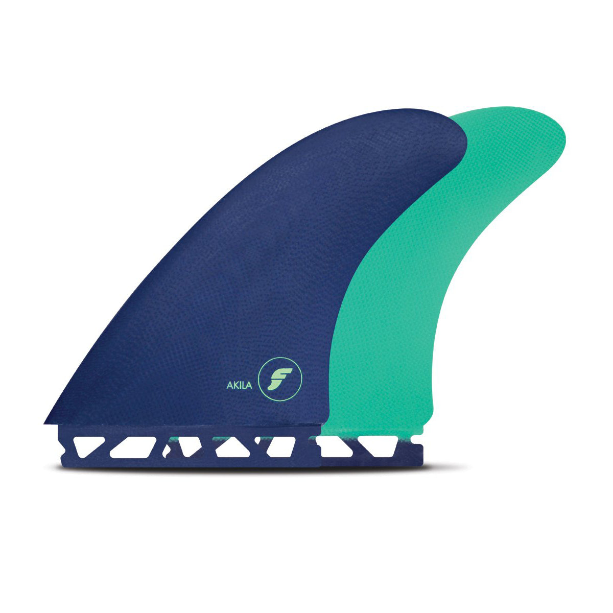 Futures TWIN Akila Aipa Twin Surfboard Fins - High-Performance Twin Fin Set for Shortboards & Fish Surfboards - Perfect for Small Waves and Smooth Carving