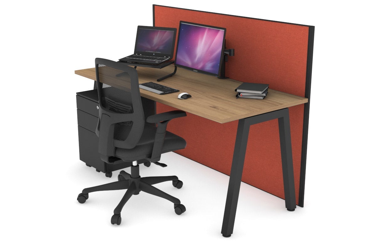 Horizon Quadro A Legs Office Desk - 1600L x 700W Modern Workstation for Home & Office - Perfect for Remote Work, Study & Professional Workspaces