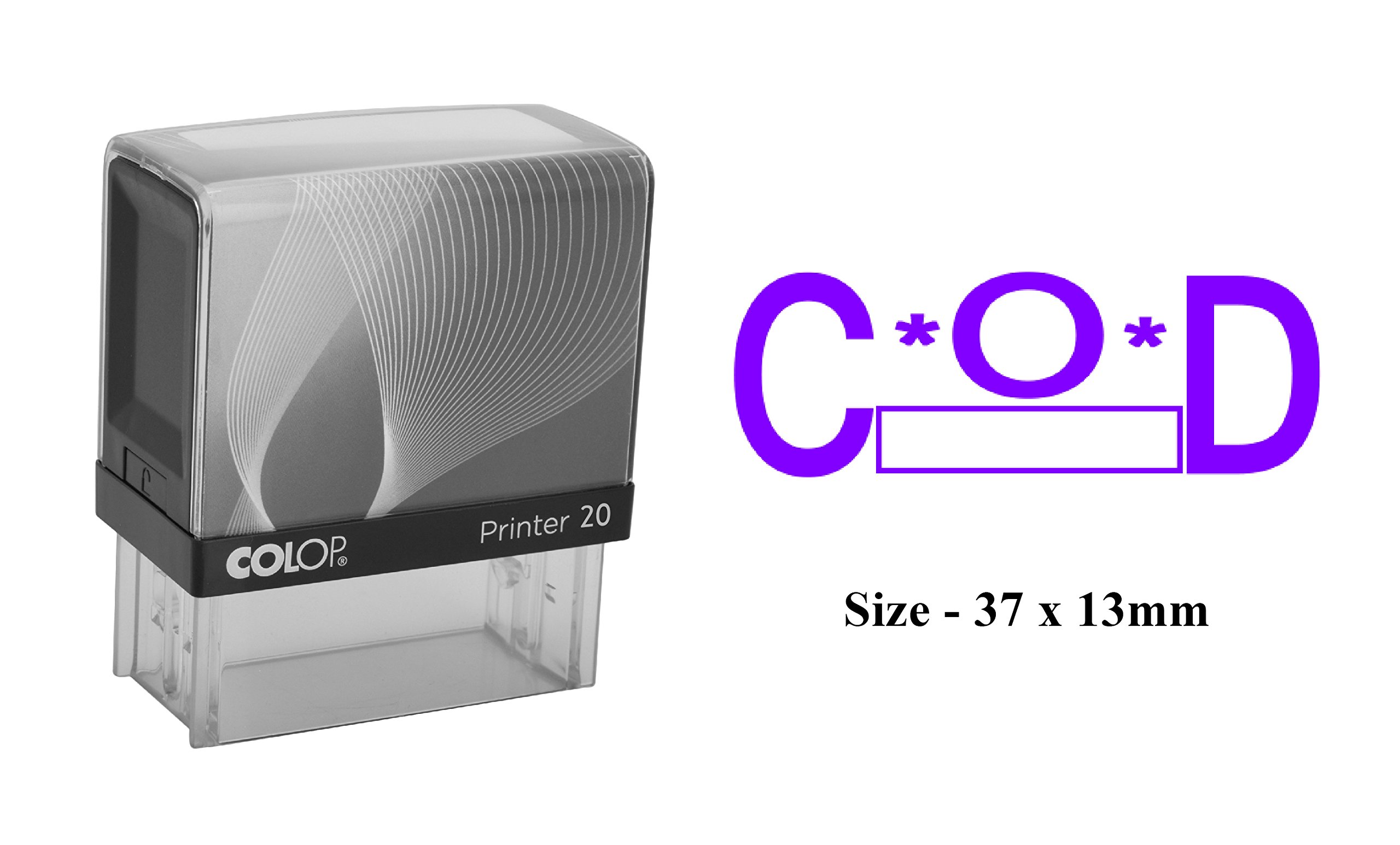Custom Self-Inking Rubber Stamp - Personalized Office Stationery with Colop Printer - Perfect for Business, Legal Documents, and Mail Stamping