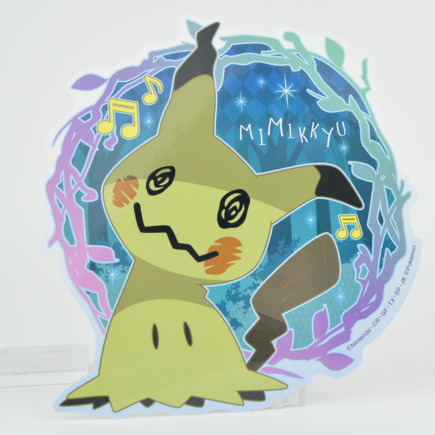 Pokemon Sun & Moon 4 Inch Collectible Stickers - Japanese Anime Character Decals for Laptops, Water Bottles & Notebooks