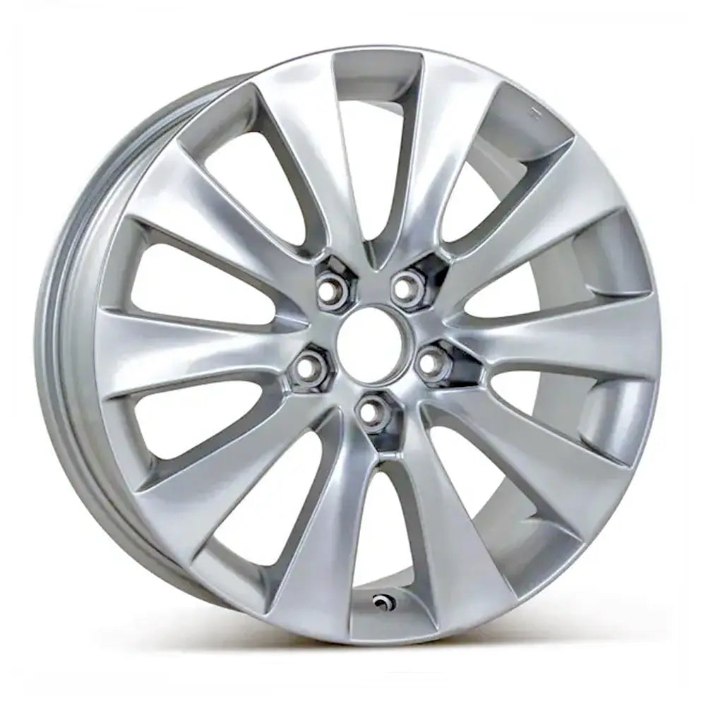 18 Inch Honda Accord Wheel Replacement - Silver Replica Rim 63937-42700S2AA91 | Perfect for Car Upgrades & Customization