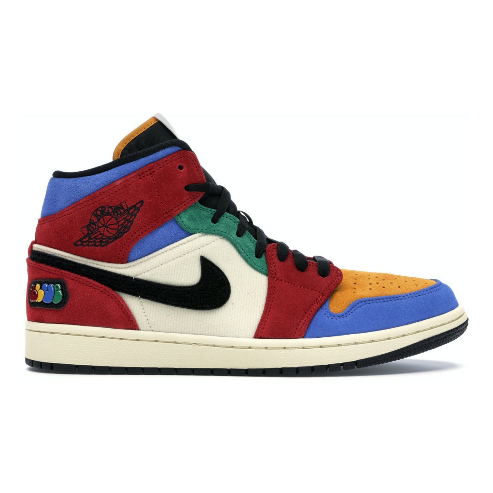 Air Jordan 1 Mid SE Fearless Blue the Great - Men's Basketball Shoes for Streetwear & Sneaker Collection - Perfect for Casual Wear, Sports & Fashion Outfits